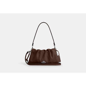 Coach Faye Dark Brown Leather Shoulder Bag